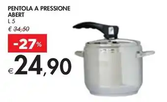 Bennet PENTOLA A PRESSIONE ABERT L5 offerta