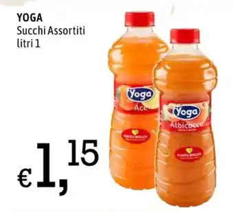 Famila YOGA Succhi Assortiti litri 1 offerta