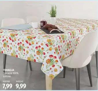 Famila TOVAGLIA fantasia 100% cotone 140 X 180 offerta