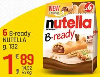 Supermercati Dok B-ready NUTELLA g.132 offerta