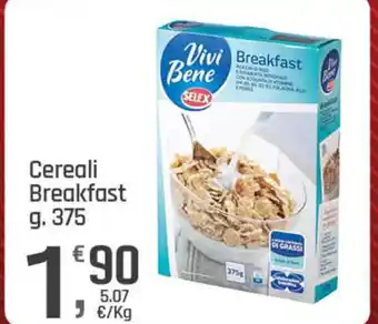 Supermercati Dok Cereali Breakfast g. 375 offerta