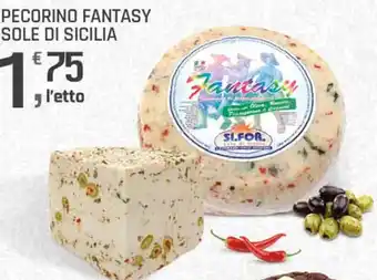 Supermercati Dok PECORINO FANTASY SOLE DI SICILIA offerta