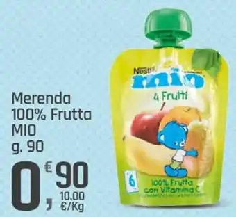 Supermercati Dok Merenda 100% Frutta MIO g. 90 offerta