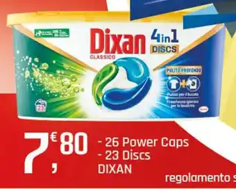 Supermercati Dok - 26 Power Caps - 23 Discs Dixan 4in1 offerta