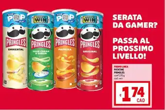 Metro PATATINE PRINGLES conf. 175 g offerta