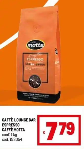 Metro CAFFÈ LOUNGE BAR ESPRESSO CAFFÈ MOTTA conf.1kg offerta