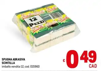 Metro SPUGNA ABRASIVA SCINTILLA offerta