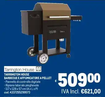 Metro TARRINGTON HOUSE BARBECUE E AFFUMICATORE A PELLET offerta