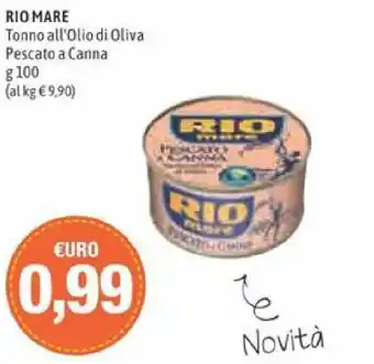 Madis Rio Mare Tonno All'olio Di Oliva Pescato a Canna 100 g offerta