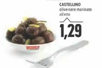 Madis Castellino olive nere marinate offerta