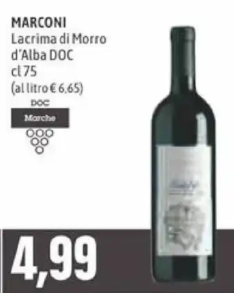 Marconi Lacrima di Morro d'Alba DOC 75 cl