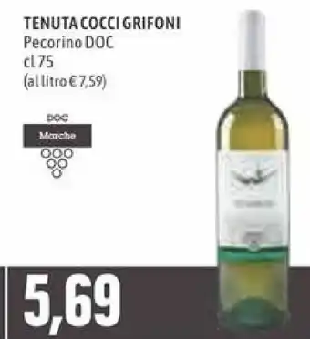 Madis Tenuta Cocci Grifoni Pecorino DOC 75 cl offerta