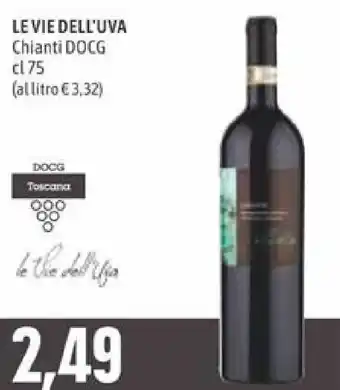 Le Vie Dell'Uva Chianti DOCG 75 cl