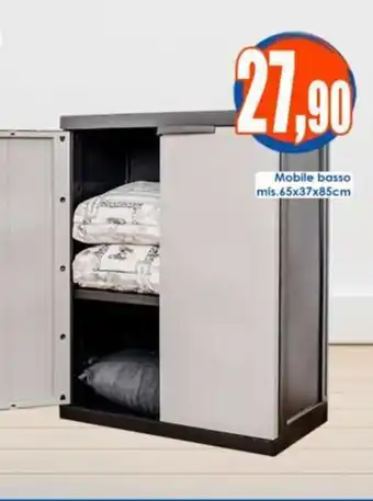 Giunigor Mobile basso mis.65x37x85cm offerta