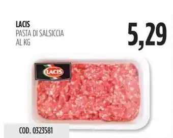Carico Cash & Carry LACIS PASTA DI SALSICCIA offerta