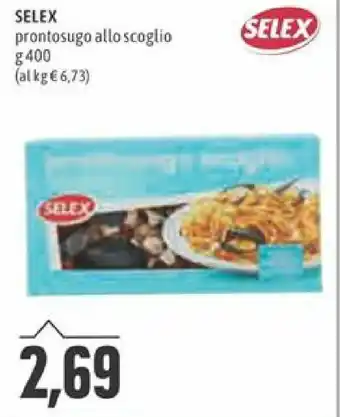 Madis Selex Prontosugo Allo Scoglio 400 g offerta