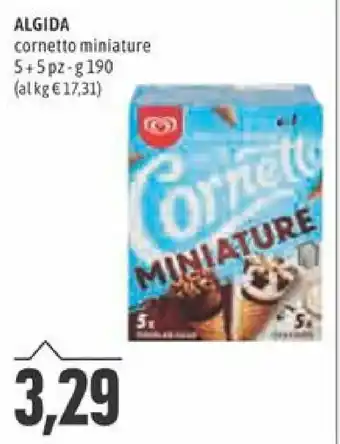 Algida Cornetto Miniature 5+5 pz - 190 g