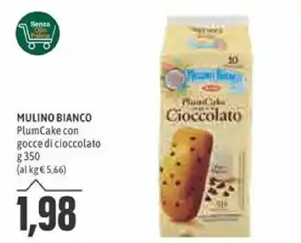 Madis Mulino Bianco PlumCake con gocce di cioccolato 350 g offerta
