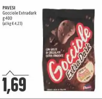 Madis Pavesi Gocciole Extradark 400 g offerta
