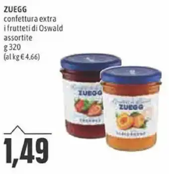 Madis Zuegg Confettura extra i frutteti di Oswald 320 g offerta