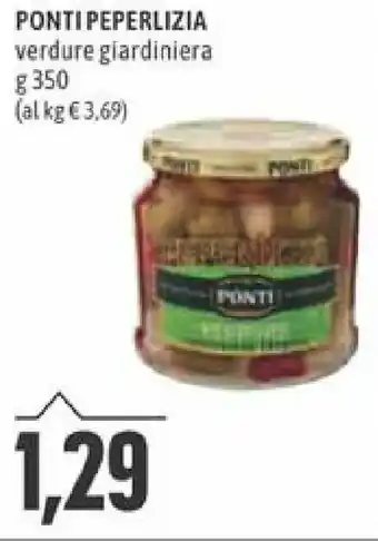 Madis Ponti Peperlizia verdure giardiniera 350 g offerta