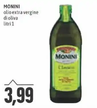 Monini Olio Extra Vergine Di Oliva 1 litri