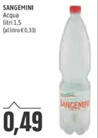 Sangemini Acqua 1,5 litri