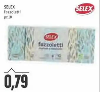 Madis Selex Fazzoletti 10 pz offerta