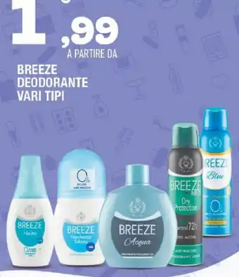 Splendidi e Splendenti BREEZE DEODORANTE VARI TIPI offerta