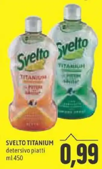 Madis Svelto Titanium detersivo piatti 450 ml offerta