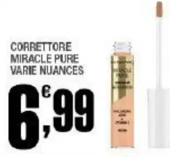 Splendidi e Splendenti CORRETTORE MIRACLE PURE VARIE NUANCES offerta