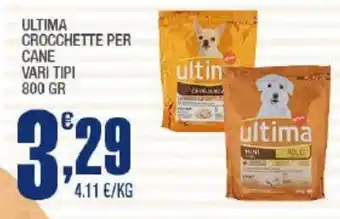 Splendidi e Splendenti ULTIMA CROCCHETTE PER CANE VARI TIPI 800 gr offerta