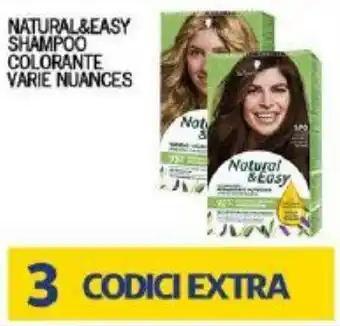 Splendidi e Splendenti NATURAL&EASY SHAMPOO COLORANTE VARIE NUANCES offerta