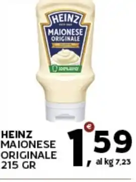 Extra Supermercati HEINZ MAIONESE ORIGINALE 215 GR offerta