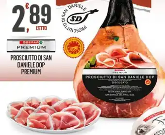 Despar PROSCIUTTO DI SAN DANIELE DOP PREMIUM offerta