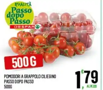 Despar POMODORI A GRAPPOLO CILIEGINO PASSO DOPO PASSO 500g offerta