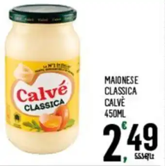 Despar MAIONESE CLASSICA CALVÈ 450ML offerta