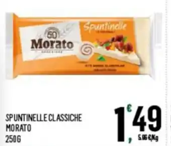 Despar SPUNTINELLE CLASSICHE MORATO 250g offerta