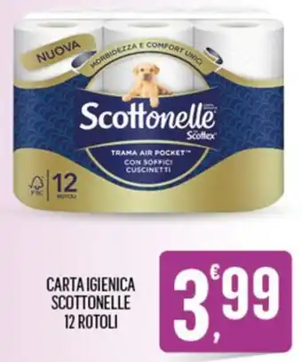 Despar CARTA IGIENICA SCOTTONELLE 12 ROTOLI offerta