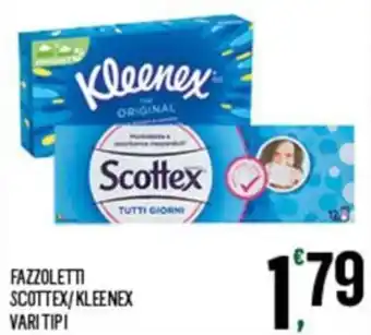 FAZZOLETTI SCOTTEX/KLEENEX VARI TIPI