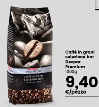 Despar Caffè in granl selezione bar Despar premium 1000 g offerta