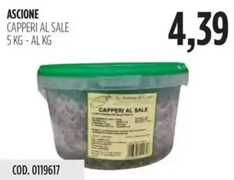 Carico Cash & Carry ASCIONE CAPPERI AL SALE 5 KG offerta