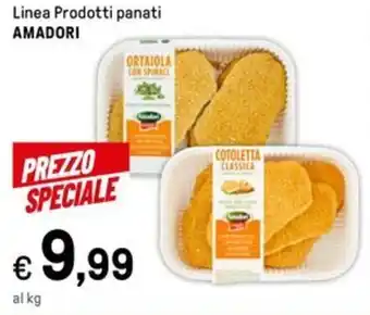 Iper La Grande Linea Prodotti panati AMADORI offerta