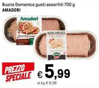 Iper La Grande Buona Domenica gusti assortiti 700 g AMADORI offerta