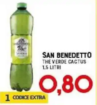 Gran Risparmio SAN BENEDETTO THE VERDE CACTUS 1,5 LITRI offerta