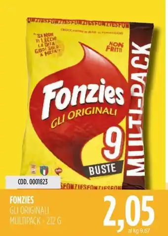Carico Cash & Carry FONZIES GLI ORIGINALI MULTIPACK-212 G offerta