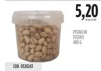 Carico Cash & Carry PISTACCHI TOSTATI 400 G offerta