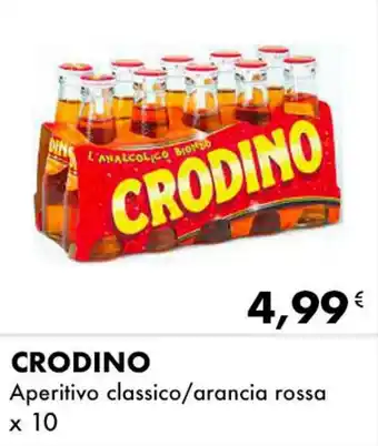CRODINO Aperitivo classico/arancia rossa x 10