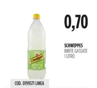 Carico Cash & Carry SCHWEPPES BIBITE GASSATE 1 LITRO offerta