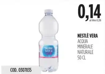 Carico Cash & Carry NESTLÉ VERA ACQUA MINERALE NATURALE 50 CL offerta